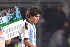 El posteo del volante argentino tras la eliminación del Mundial. El posteo del volante argentino tras la eliminación del Mundial.