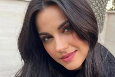 Maite Perroni deslumbró con un atractivo traje de baño negro. Foto: Instagram/ Maite Perroni