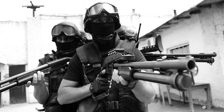 Grupo Especial de Operaciones Penitenciarias (GEOP) Foto: Nacho Gaffuri / MDZ