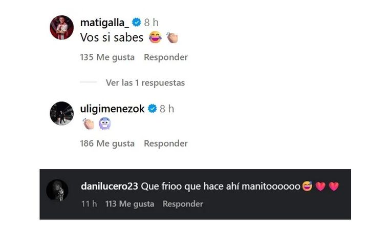 La banca de los excompañeros de Alfonso en River, entre las que se destaca la del hijo del Muñeco. La banca de los excompañeros de Alfonso en River, entre las que se destaca la del hijo del Muñeco.