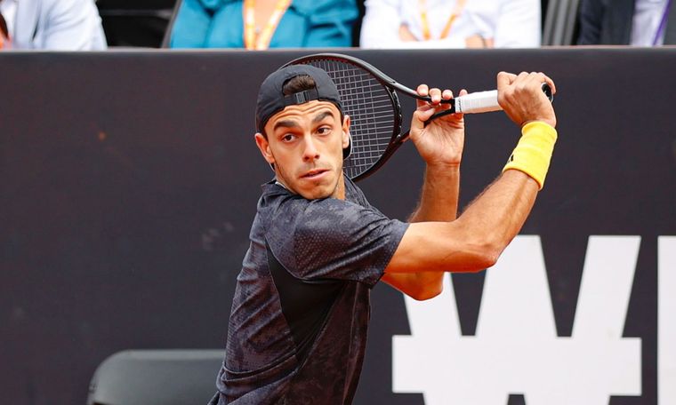 Francisco Cerúndulo perdió la final de Lyon ante el joven Fils. Foto: @ATPTour_ES