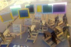 presos mendocinos fabricaron juguetes para comedores comunitarios