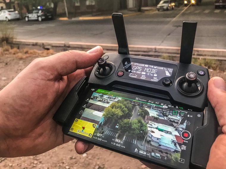 Los drones de la Policía ya están en funciones y este viernes colaboraron en distintos operativos