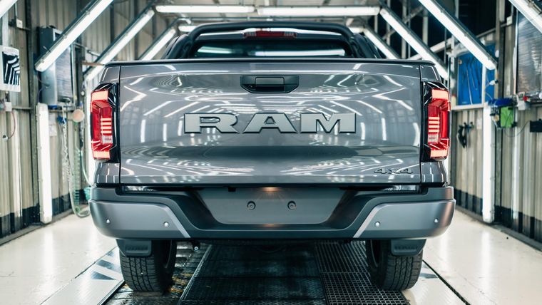 Una camioneta RAM que participará del remate. Ilustrativa.