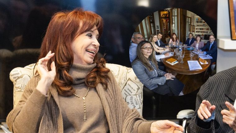 Cristina Fernández de Kirchner no para de recibir visitas.
