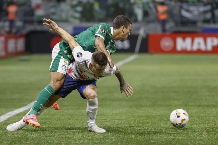 San Lorenzo visita a Palmeiras. Foto: EFE