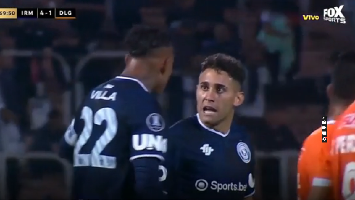 ¿Qué pasó entre Villa y Fernández? el escándalo en la goleada de Independiente