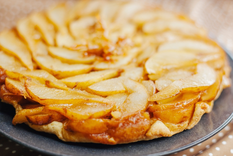 Sabor de temporada: tarta de pera fresca y sabrosa Foto: Shutterstock