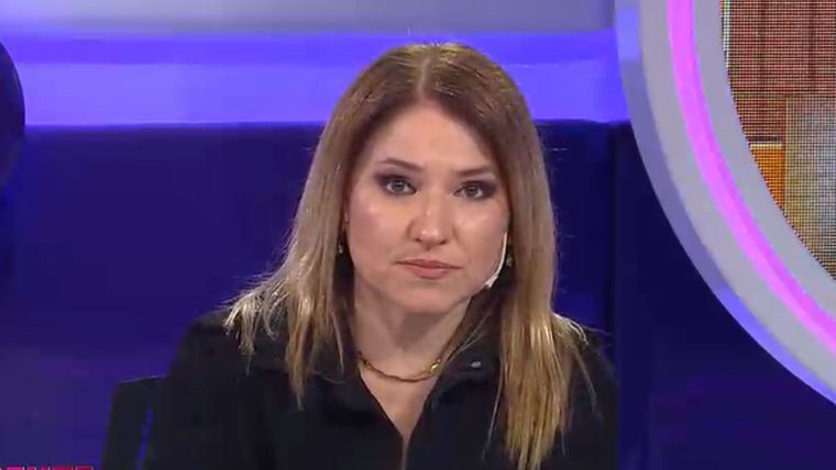 La periodista habló sin pelos en la lengua. Foto: captura de video/ El Trece. 