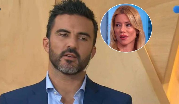 Fabián Cubero y Nicole Neumann, otra vez en medio de un fuego cruzado Foto: Captura TV