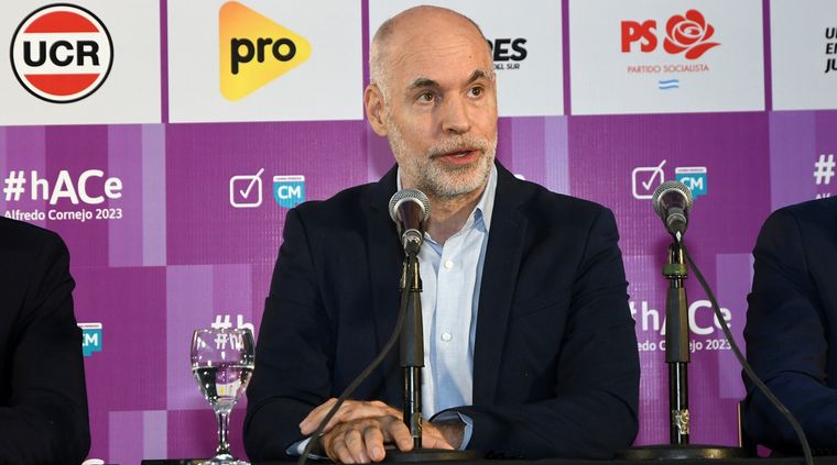 cambia mendoza horacio rodriguez larreta Foto: ALF PONCE MERCADO / MDZ