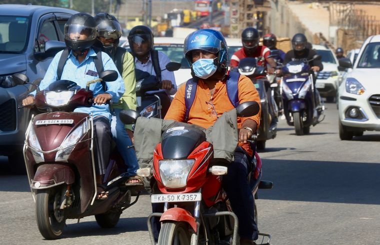 Se registraron tres casos en la India. Foto: EFE