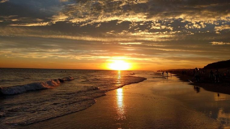 Monte Hermoso es uno de los balnearios más atractivos de Argentina Foto: Turismo Monte Hermoso