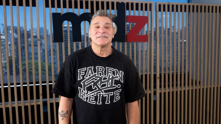 Claudio Turco García en MDZ. Foto: MDZ/Agustín Tubio.