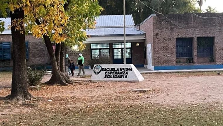 El hecho ocurrió en la Escuela 1341 Esperanza Solidaria. Foto: NA