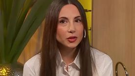 La actriz se mostró relajada y hasta se animó a bromear sobre los nuevos desafíos. / Captura Telefe La actriz se mostró relajada y hasta se animó a bromear sobre los nuevos desafíos. / Captura Telefe