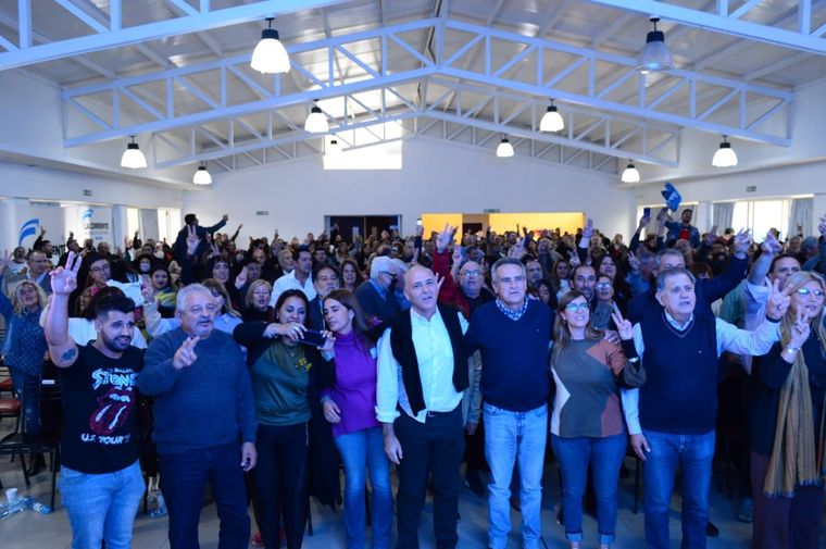 Agustín Rossi encabezó un encuentro de La Corriente Nacional de la MIlitancia en Mendoza. Foto: Foto: Prensa PJ Mendoza