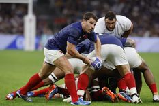 Dupont, la gran figura de Francia, encendió las alarmas en el 96-0 ante Namibia Foto: EFE Dupont, la gran figura de Francia, encendió las alarmas en el 96-0 ante Namibia Foto: EFE