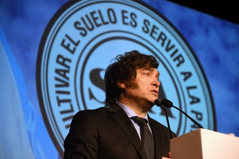 Entre los líderes del campo que se reunirán con Javier Milei estarán el titular de la Sociedad Rural. Foto: Telam Entre los líderes del campo que se reunirán con Javier Milei estarán el titular de la Sociedad Rural. Foto: Telam
