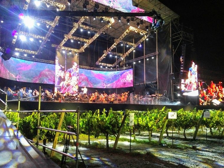 Una imagen del escenario en años anteriores. Foto: ALF PONCE/MDZ