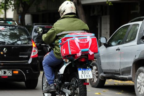 El delivery trabaja para Pedidos Ya (imagen ilustrativa) Foto: ALF PONCE / MDZ