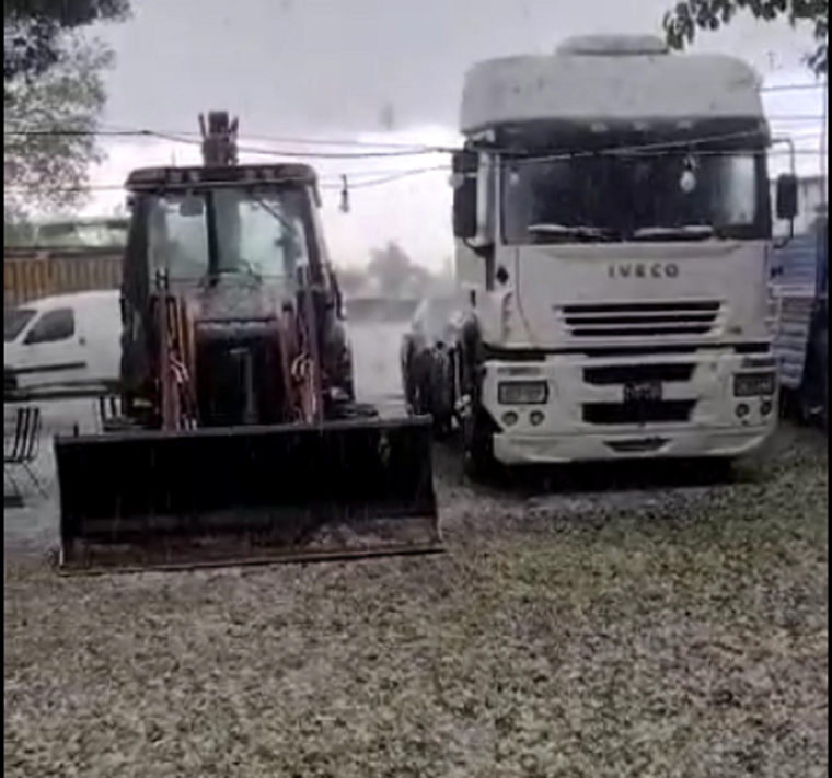 Así se encuentra Maipú Foto: Captura de video