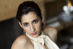 Alba Flores se mostró muy emocionada en el homenaje a su padre. Foto: Archivo