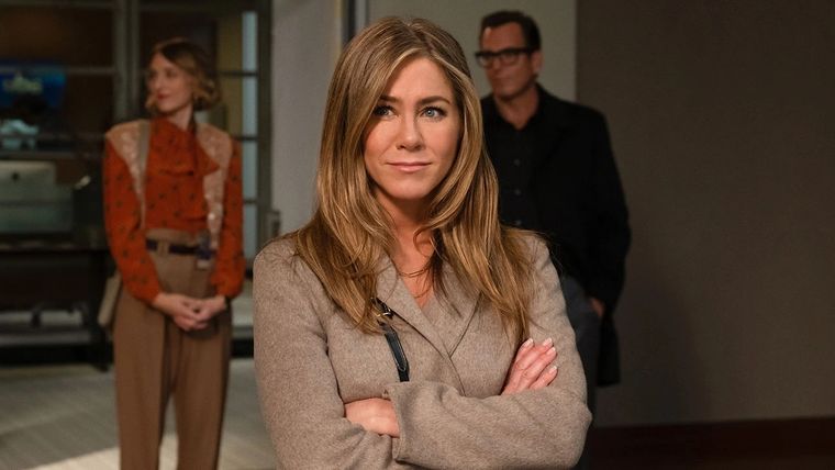 Jennifer Aniston está teniendo un gran éxito con la serie The morning Show