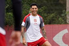 Enzo Pérez gastó a Marcos Rojo luego de la victoria del Pincha. Foto: Instagram @enzonicolasperez35