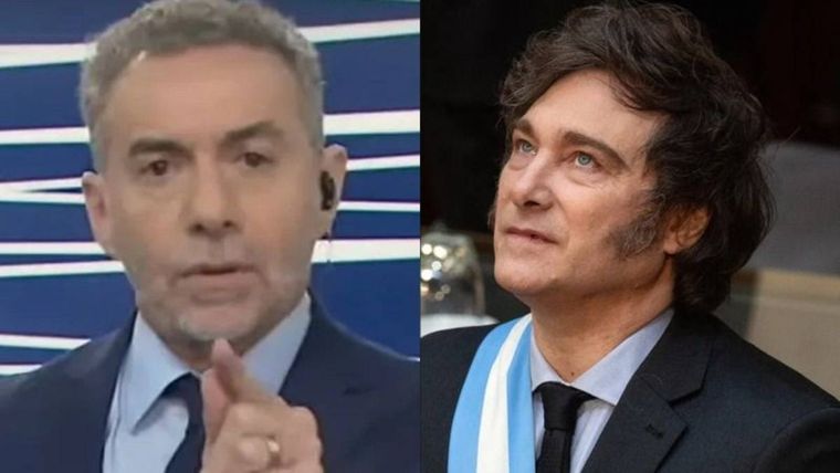 Luis Majul aseguró que un grupo de abogados planea una acción judicial contra Javier Milei. Foto: captura de video LN+.