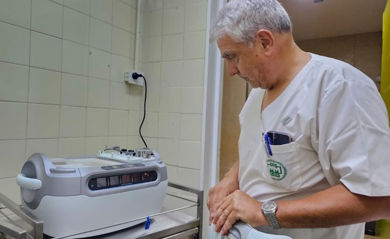 Las primeras dos máquinas de perfusión renal del país se encuentran en el Hospital General de Agudos Dr. Cosme Argerich Foto: Ministerio de Salud del Gobierno de la Ciudad de Buenos Aires