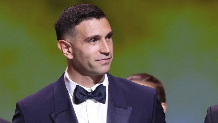 Emiliano Martínez fue elegido como el mejor arquero del mundo. Foto: Noticias Argentinas