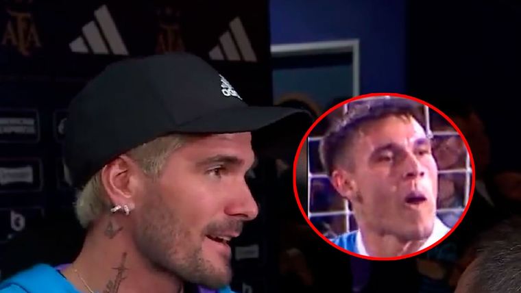 De Paul habló sobre el zarpado gesto de Ugarte