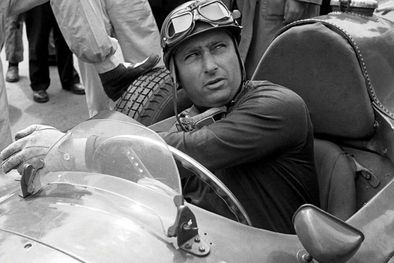 MDZol | Juan Manuel Fangio, pentacampeón de Fórmula 1, conforma el listado. Foto: Archivo Mdz