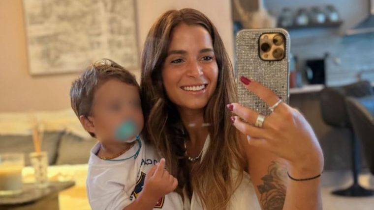 La influencer Florencia Rastelli Mella tiene dos hijos: un nene y una nena.