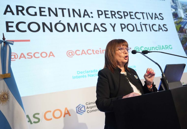 La candidata presidencial del PRO no quiere que Argentina integre el BRICS Foto: NA
