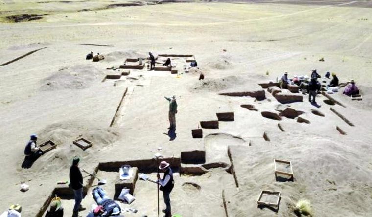 El sitio arqueológico Wilamaya Patjxa en Perú produjo restos humanos que muestran que las dietas de aquellos humanos. Foto: Dpa.