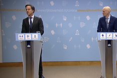 El primer ministro de Países Bajos, Mark Rutte, y el ministro de Salud, Ernst Kuipers anunciaron en conferencia de prensa las nuevas medidas sanitarias