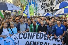 La CGT cedió otra vez protagonismo a los Moyano Foto: x @cgtoficialok La CGT cedió otra vez protagonismo a los Moyano Foto: x @cgtoficialok