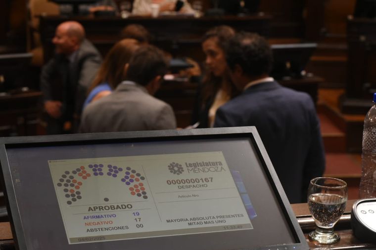 El proyecto fue aprobado en una ajustada votación. Foto: Prensa Legislatura