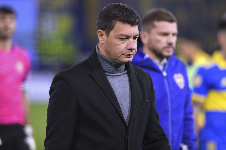 Battaglia habló de Ibarra. Foto: Télam