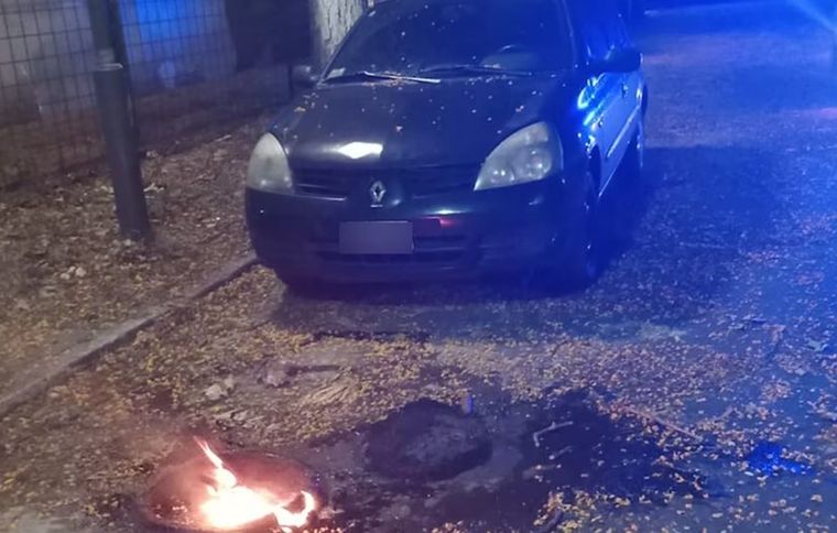 Los sospechosos no fueron identificados. Foto: X