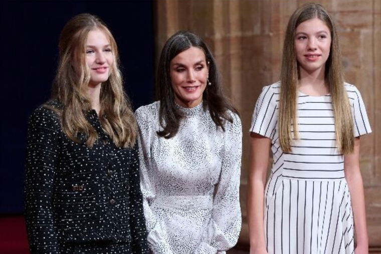 Conoce la increíble celebración de la infanta Sofía y la Reina Letizia. Foto: Daily Express