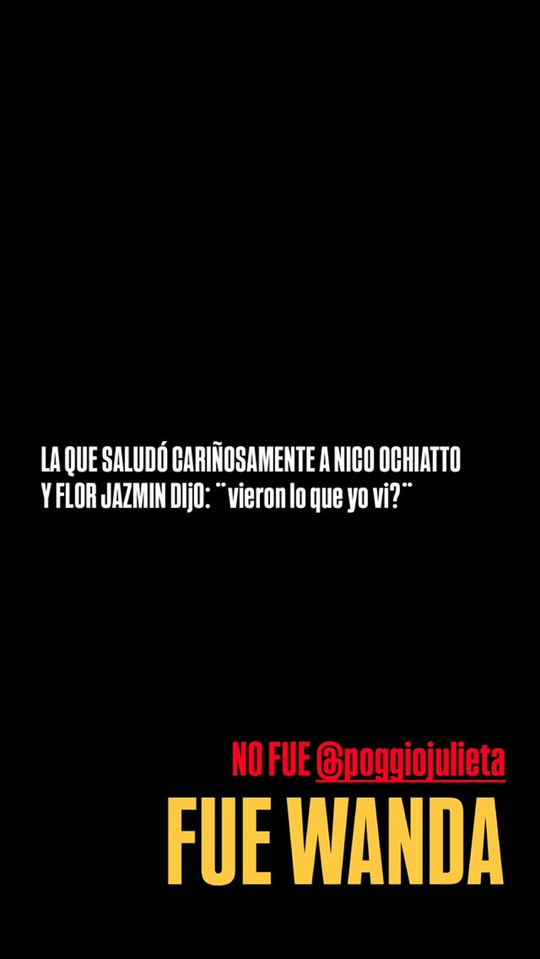 Wanda, posible protagonista de una mala escena. Créditos: Instagram Wanda, posible protagonista de una mala escena. Créditos: Instagram