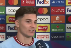 Julián Álvarez habló sobre sus expectativas de cara a la final de la Champions League Foto: ESPN