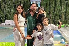 El look de Messi fue furor. El look de Messi fue furor.