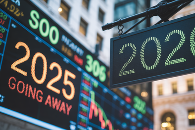 MDZol | ideogram-v3.0_Take_a_photo_of_the_stock_market_including_a_sign_showing_2025_going_away_and_an-0