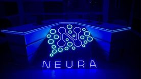 El stream amaneció con pintadas amenazantes. Foto: Instagram/ @neura.media. El stream amaneció con pintadas amenazantes. Foto: Instagram/ @neura.media.