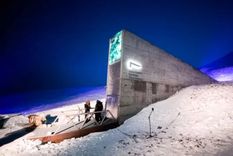 El Banco Mundial de Semillas de Svalbard se encuentra en el Ártico. Foto: LISE ASE/GETTY IMAGES