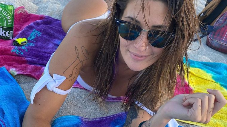 Ivana Nadal Encendida desde México. Foto: Fuente: @ivinadal